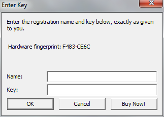 Enter Key screenshot